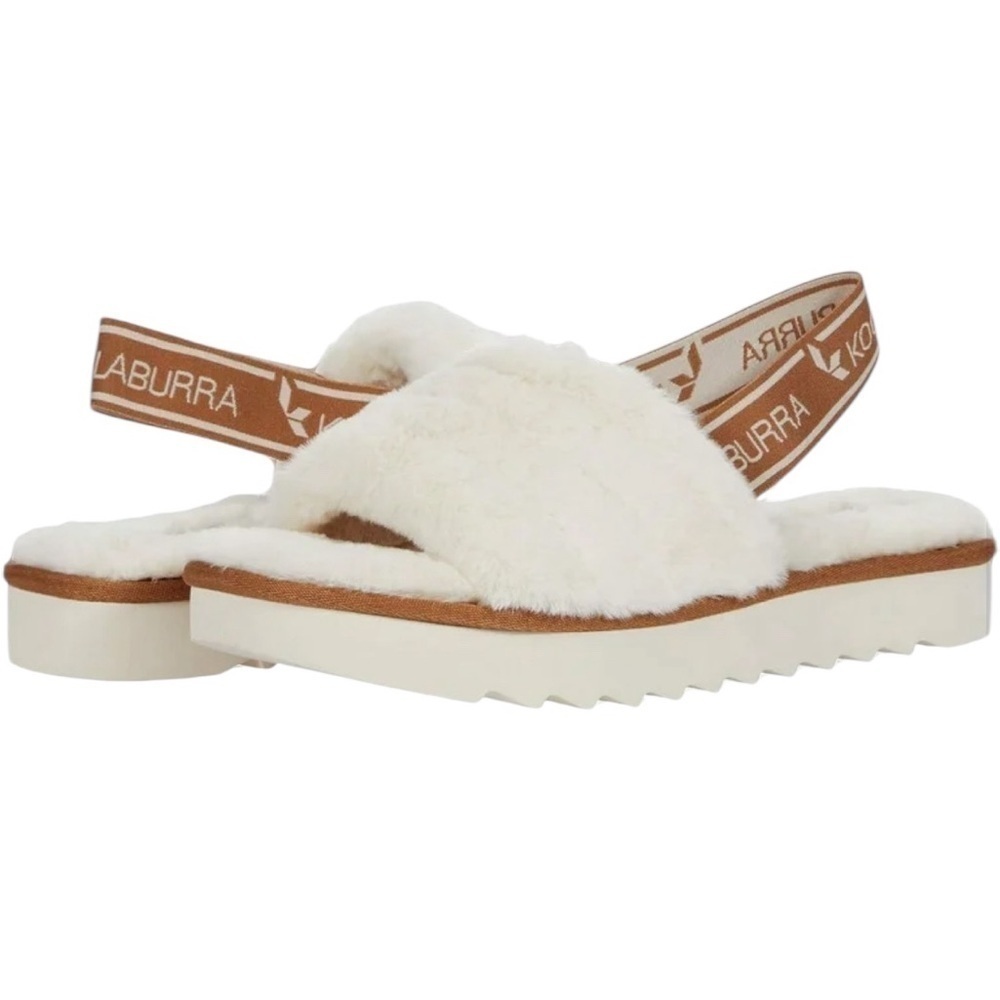 Koolaburra By Ugg Fuzz’n II Faux Fur Slip On Sandals